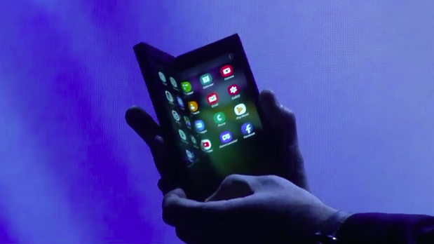 samsung foldable telefon pintar lipat