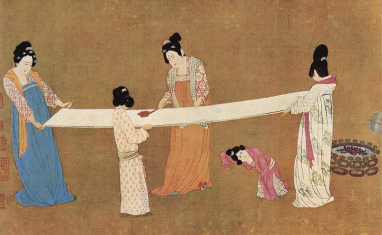 sejarah ciptaan pertama china kain sutera