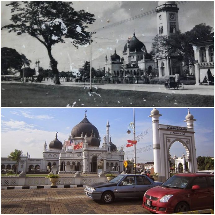sejarah masjid zahir dulu dan kini