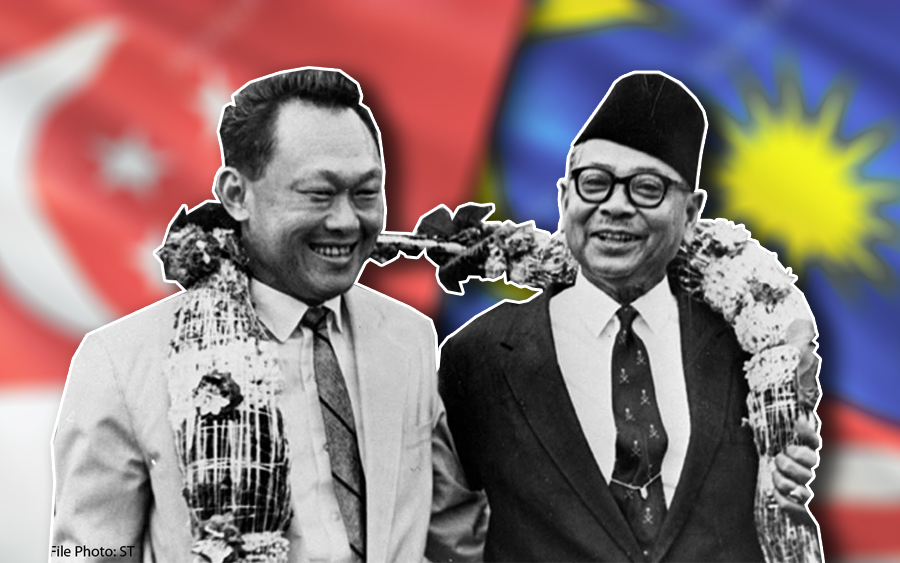 sejarah perpecahan malaysia singapura lee kuan yew tunku abdul rahman