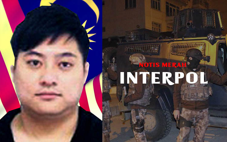 senarai rakyat malaysia dalam wanted merah interpol