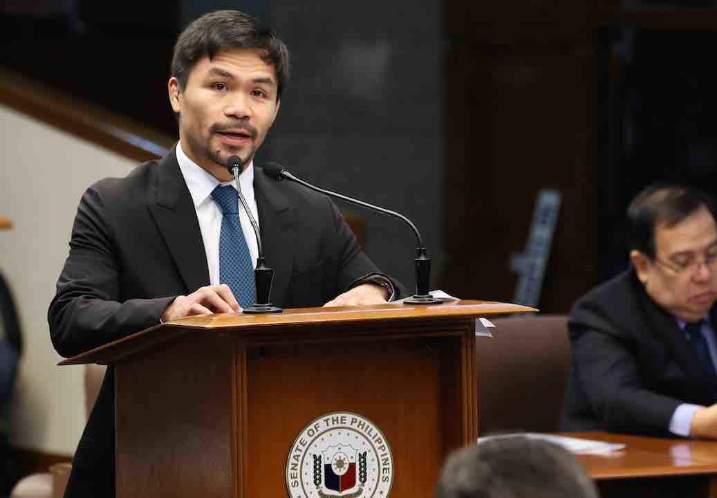 senator filipina manny pacquiao