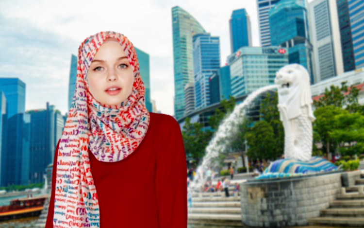 singapura larang pemakaian hijab wanita bertudung