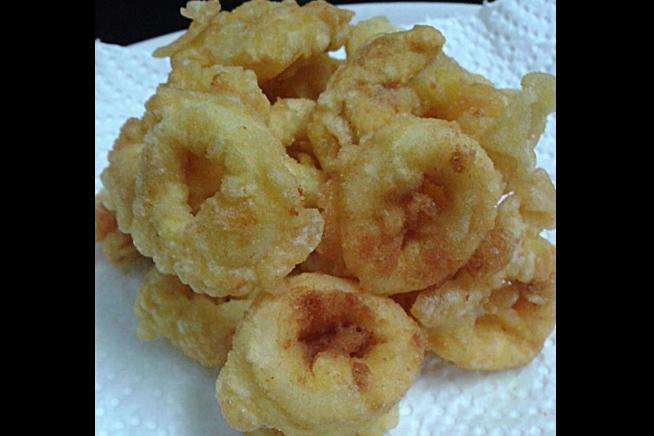 sotong tempura