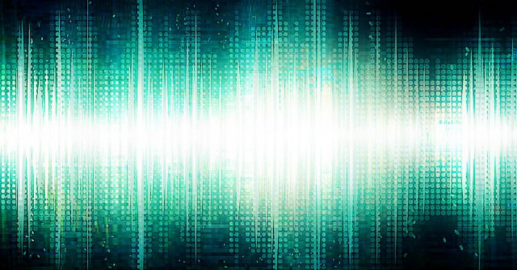 sound waves data audio digital