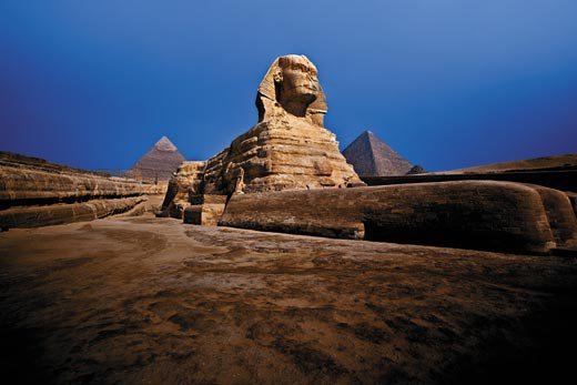 sphinx binaan ikonik dunia