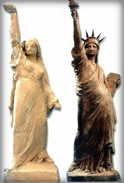 statue of liberty amerika dan mesir