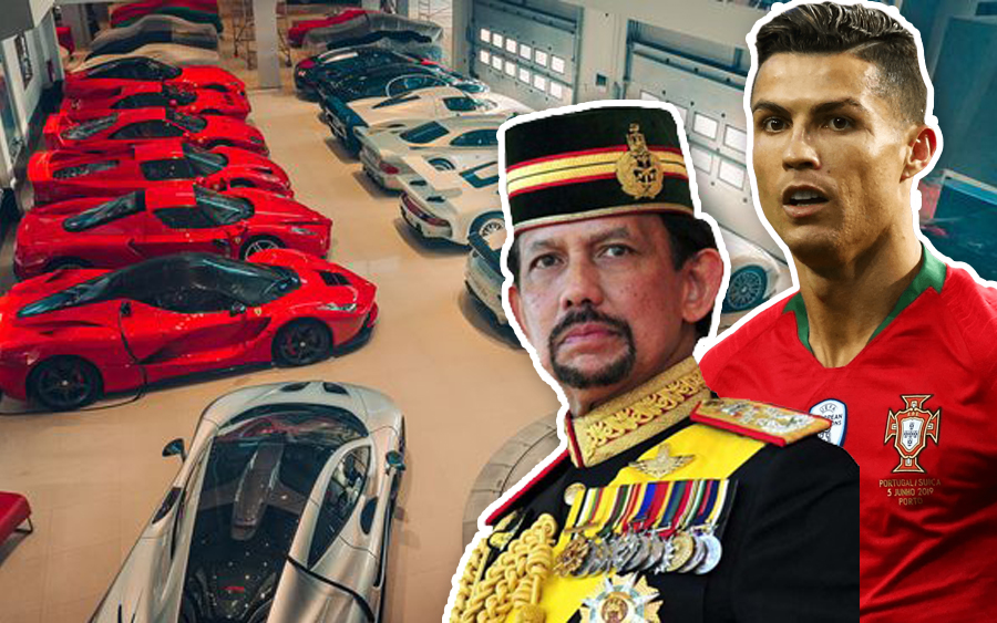 supercar koleksi sultan bolkiah ronaldo