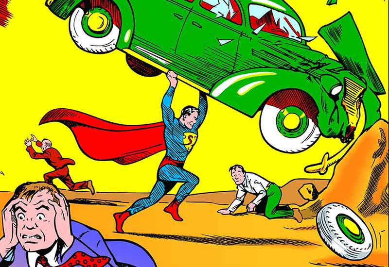 superman keluaran pertama action comics