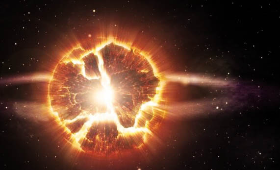supernova antara yang terpanas di alam semesta