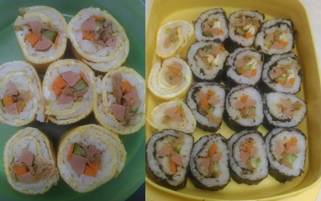 sushi versi citarasa melayu
