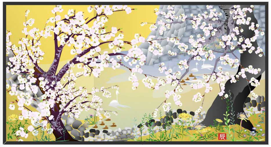 tatsuo horiuchi cherry blossom