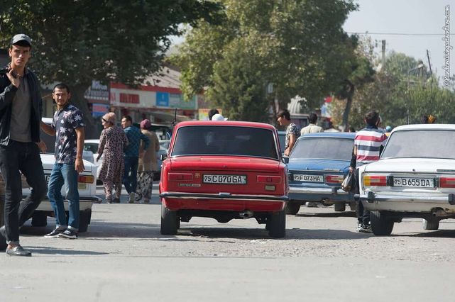 teksi sapu orang uzbekistan