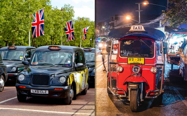 teksi yang menjadi ikon negara