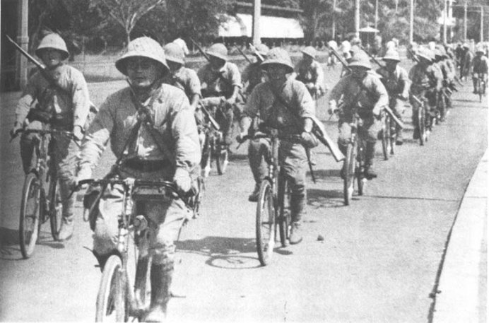 tentera jepun masuk ke malaya menggunakan basikal 982
