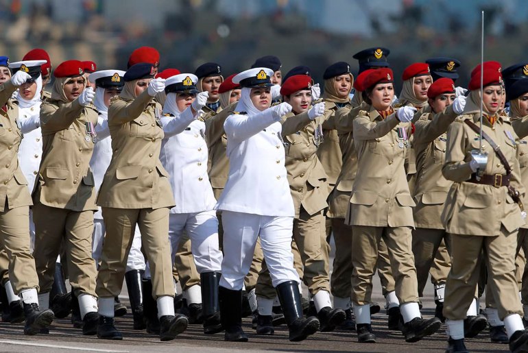 tentera pakistan miliki anggota wanita paling ramai dalam kalangan pasukan tentera dunia islam