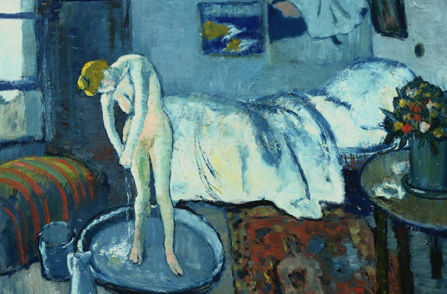 the blue room oleh pablo picasso