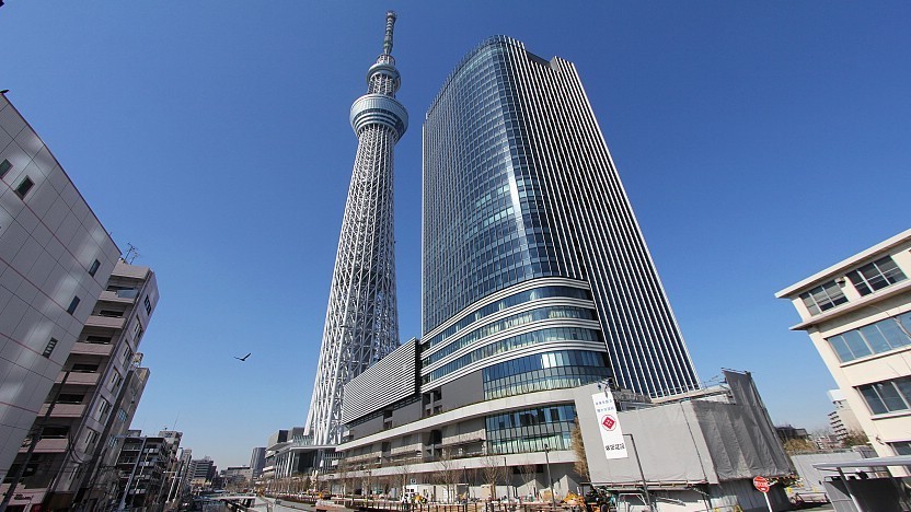 tokyo skytree bangunan kedua tertinggi di dunia