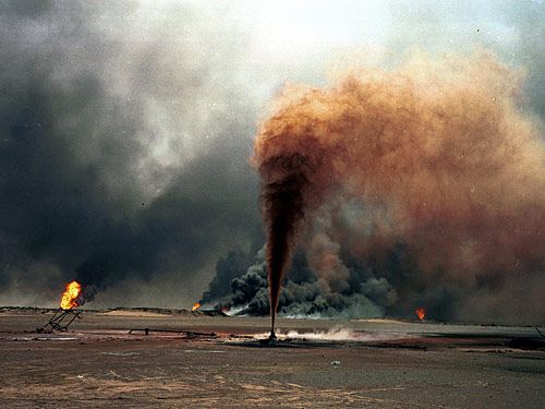 tumpahan minyak perang teluk parsi 1991