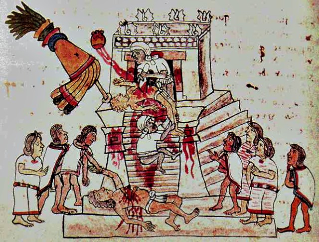 upacara mengorbankan manusia oleh suku aztec 3