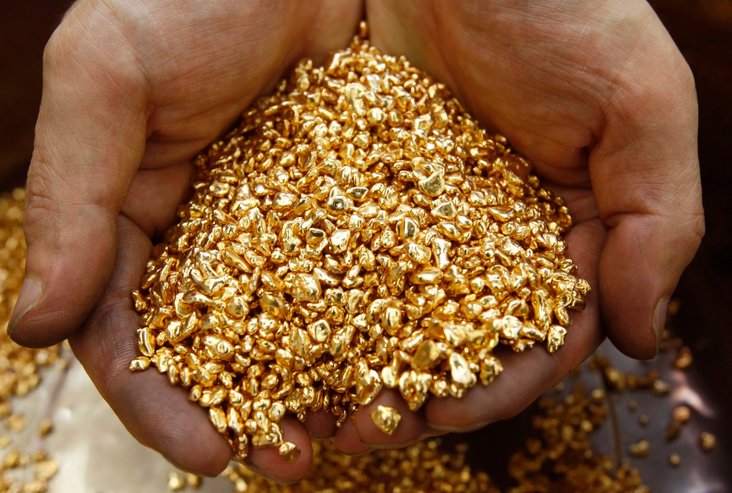 uzbekistan pengeluar emas kesepuluh terbesar di dunia