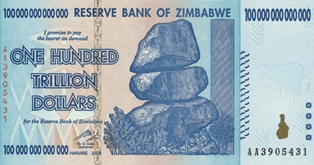 wang kertas zimbabwe 22