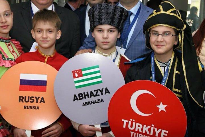 warga abkhazia pro russia