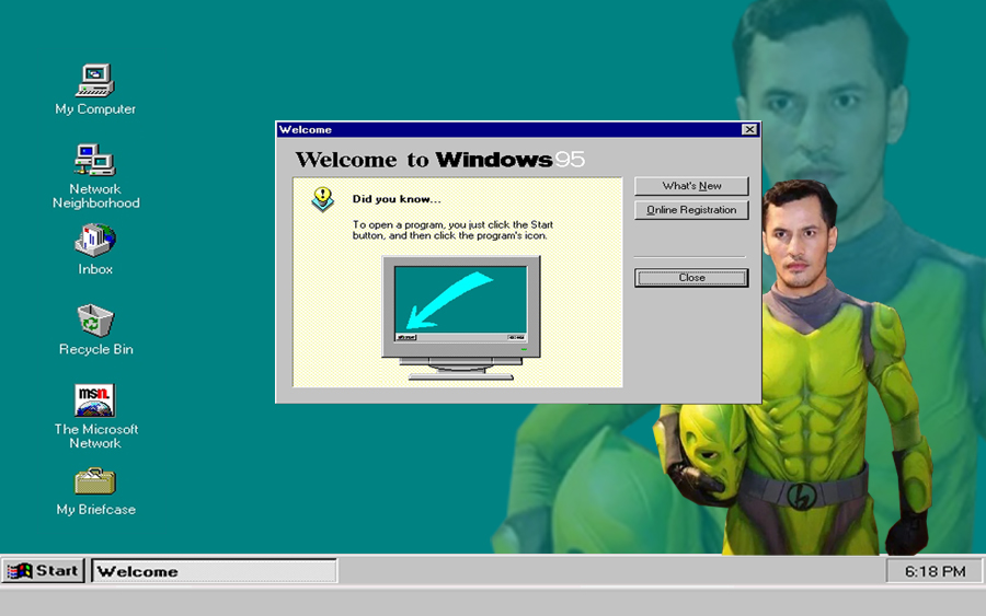 windows 95 screenshot