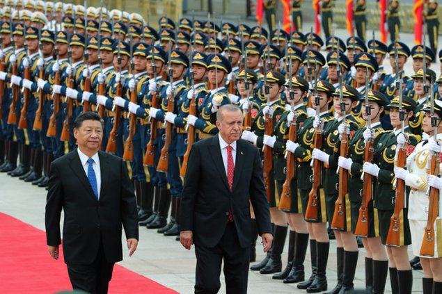 xi jinping presiden china dan erdogan