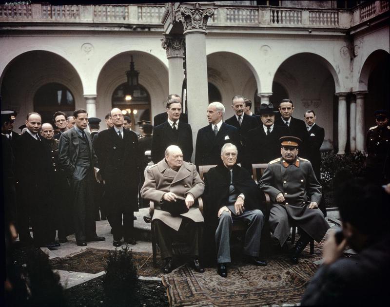 yalta conference gathering