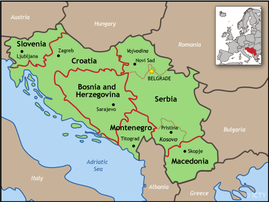 yugoslavia berpecah ini senarai negara baru yang terbentuk bermula tahun 1990