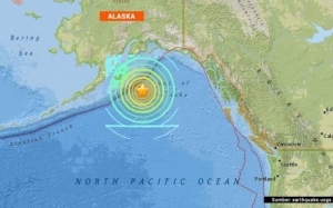 Gempa Bumi Kuat Gegar Alaska, Amaran Tsunami Dikeluarkan