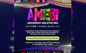 Info Penuh Anugerah Meletop Era (AME) 2021