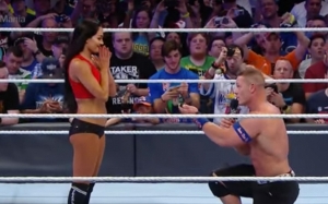 John Cena Lamar Kekasih, Nikki Bella di Gelanggang WWE