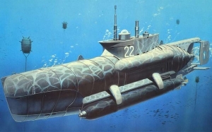 Kisah karamnya kapal selam Jerman ketika peperangan, kerana tandas terlalu canggih