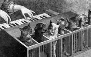 Katzenklavier: Piano Yang Menghasilkan Bunyi Melalui Penyiksaan Terhadap Kucing