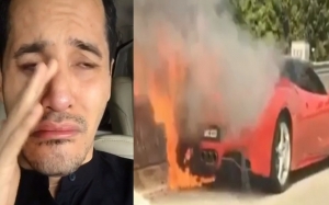 Kereta Ferrari Aliff Syukri Terbakar, Ini Kenyataannya Kepada Media