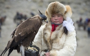Keunikan Tradisi Masyarakat Mongolia Menjadikan Helang Sebagai Senjata Memburu