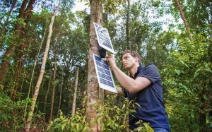 Lelaki Ini Kitar Semula Telefon Pintar Untuk Selamatkan Hutan