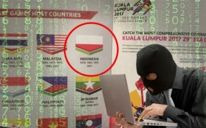 Kerana tersalah cetak bendera, 15 laman sesawang ini digodam rakyat Indonesia