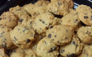 Resepi Almond Choc Cookies