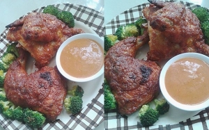 Resepi Ayam Percik Kelantan Juicy dan Kuah Merah Creamy
