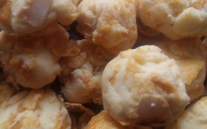 Resepi Biskut Cornflakes Almond Crunchy