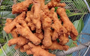 Resepi Kaki Ayam Goreng Tepung Paling Rangup, Manis dan 'Juicy'