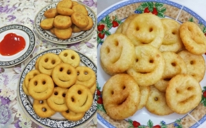 Resepi Potato Smile Yang Mudah dan Berkhasiat
