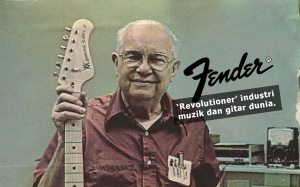 Sejarah Pengasas Gitar Fender yang Langsung Tak Pandai Bermain Gitar