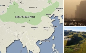 Tembok Besar Hijau China, Rancangan China Menghalang Ancaman Ribut Pasir Gurun Gobi